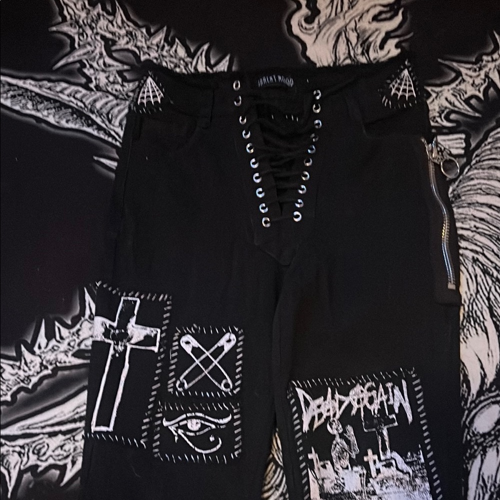 Killstar Black Gothic Pants